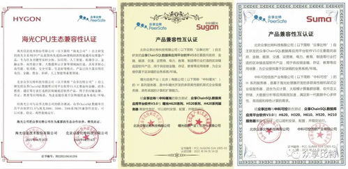 ChainSQL完成與海光、中科曙光、中科可控產(chǎn)品兼容性認(rèn)證 開啟國產(chǎn)化數(shù)據(jù)庫新篇章